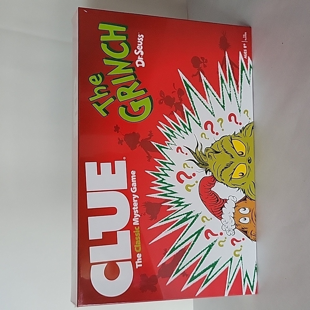 NIB - Clue - The Classic Mystery Game - The Grinch Edition